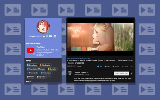 Youtube Twitchなどでカスタムdiscordステータスを作成する方法